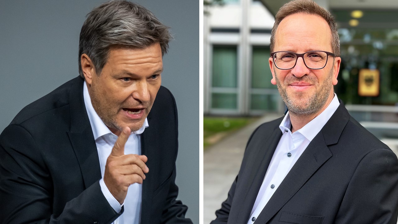 Grüner Zensurmechanismus durch Trusted Flagger? Wirtschaftsminister Robert Habeck und Bundesnetzagentur-Chef Klaus Müller (rechts).