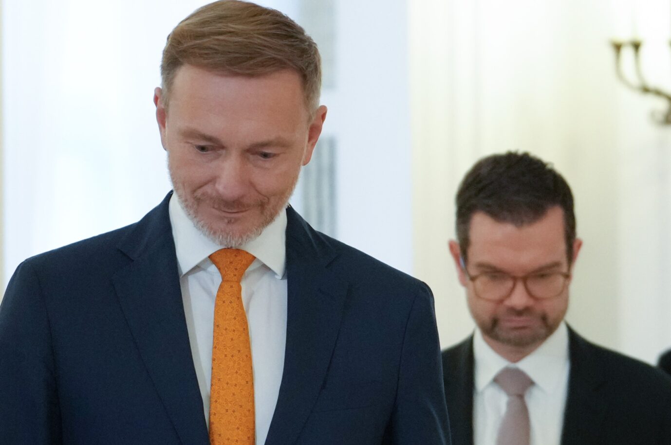 FDP-Chef Christian Lindner mit seinem neuen Generalsekretär Marco Buschmann.