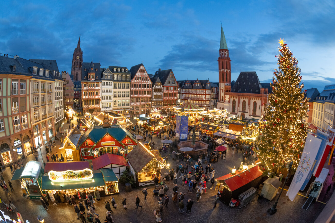 Kein „Lumumba“ mehr auf dem traditionsreichen Weihnachtsmarkt in der Altstadt von Frankfurt am Main.