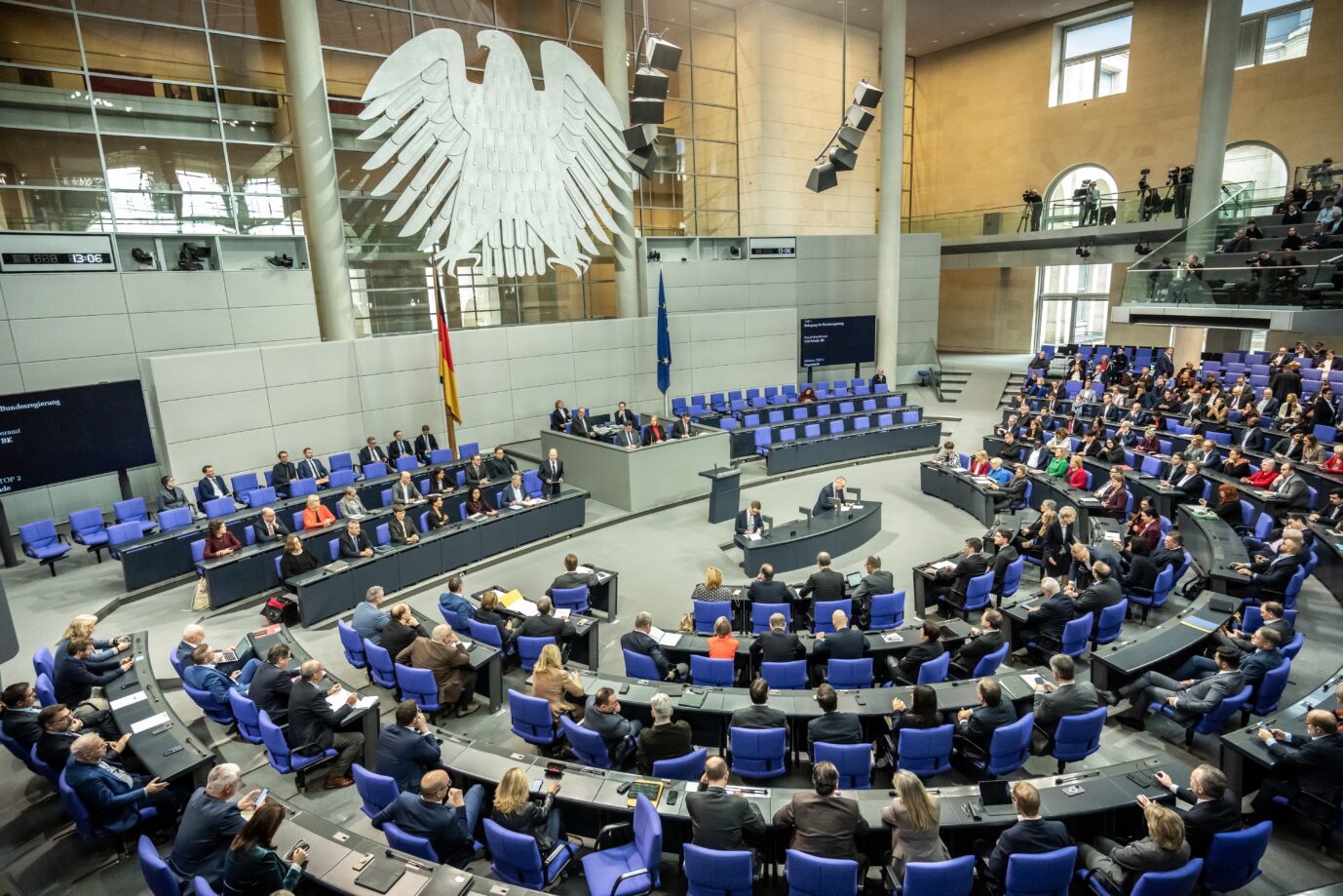 Die aktuelle Sonntagsfrage zur Bundestagswahl hält keine guten Nachrichten für BSW und FDP bereit. Foto: picture alliance/dpa | Michael Kappeler