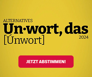 Unwort, Umfrage, Alternativ