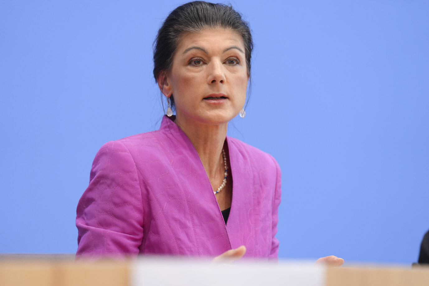 BSW-Chefin und Namensgeberin Sahra Wagenknecht: Sie braucht mehrere Tausend Stimmen. (Themenbild)