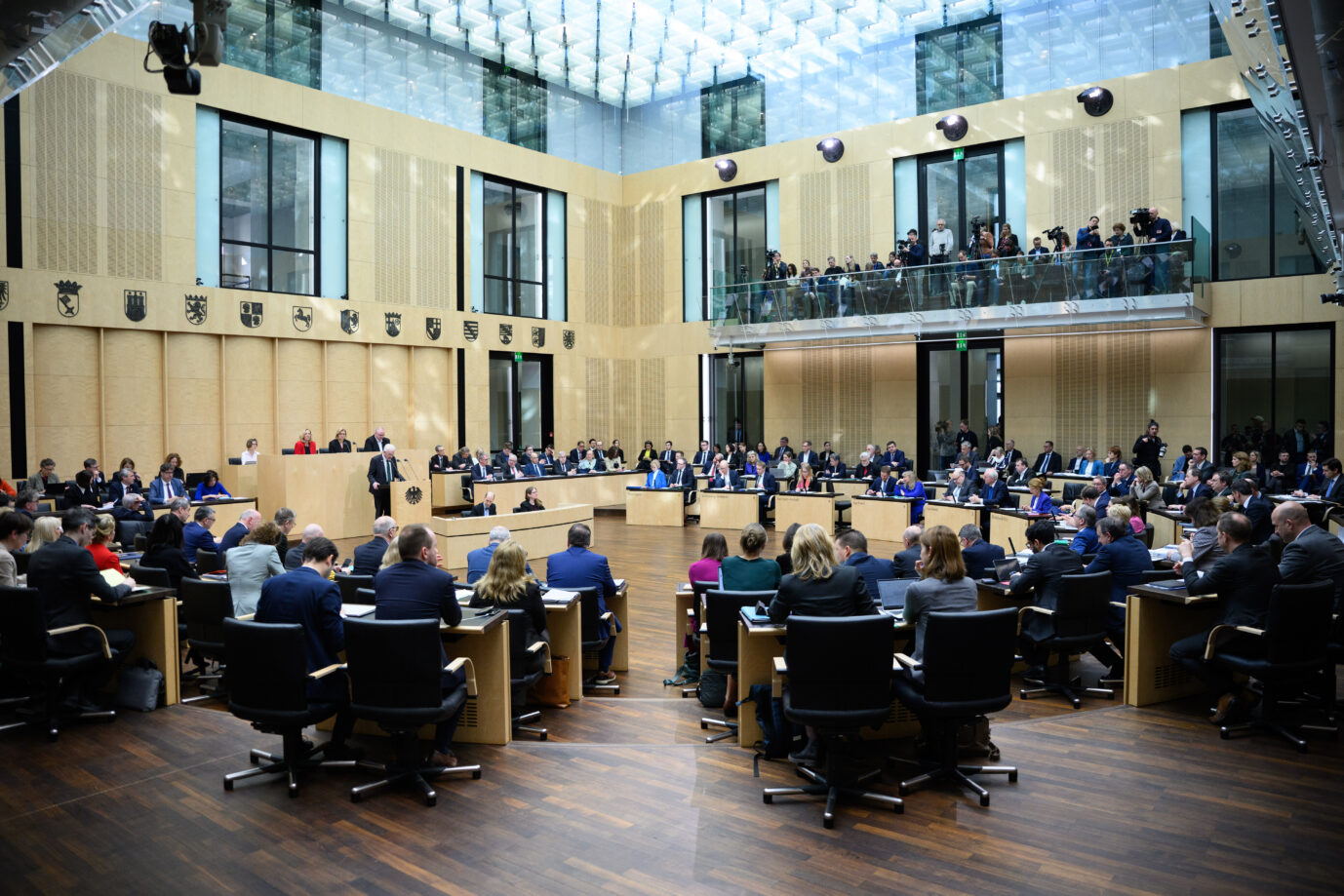 Das Foto zeigt das Plenum des Bundesrates am Freitag.