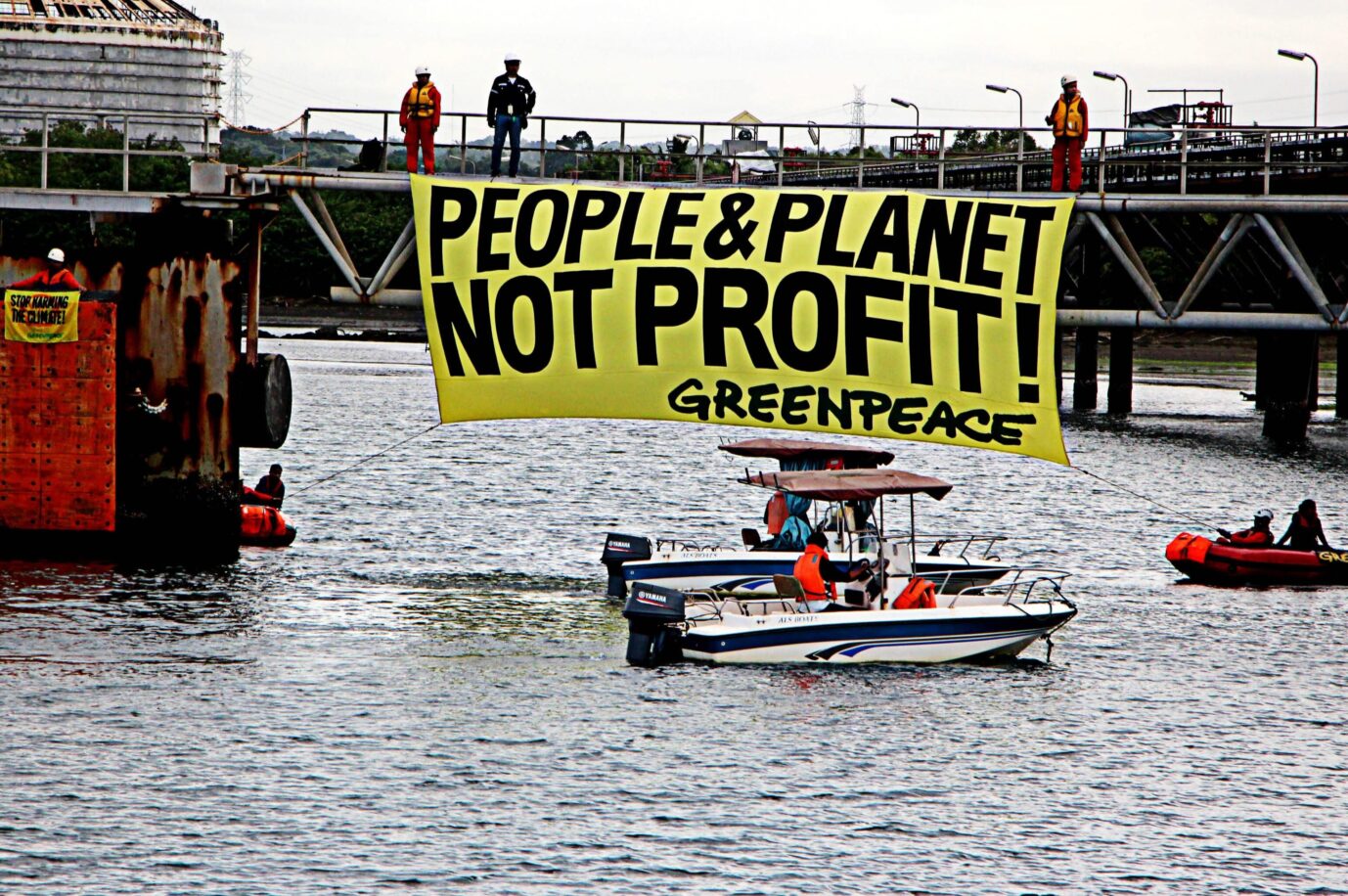 Greenpeace sorgt immer wieder mit Protestaktionen für Aufsehen.