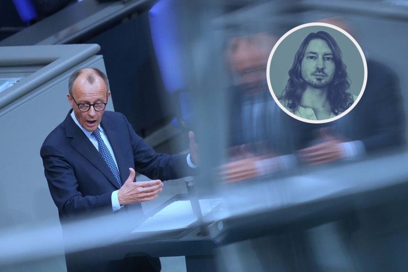 Das Bild zeigt Friedrich Merz von der Union.