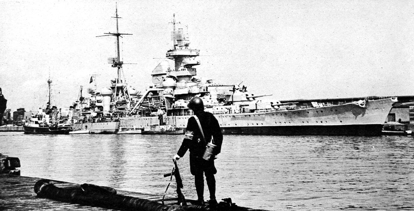 Schiffe wie der deutsche Kreuzer "Prinz Eugen" hielten die Ostsee bis Kriegsende für Evakuierungen offen.