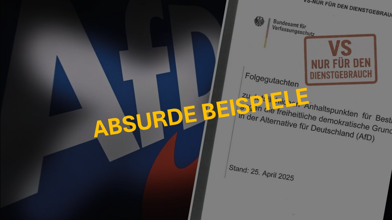 Das Verfassungsschutzgutachten wirft der AfD vor, einen Zusammenhang zwischen Massenzuwanderung und Wohnungsnot herzustellen.
