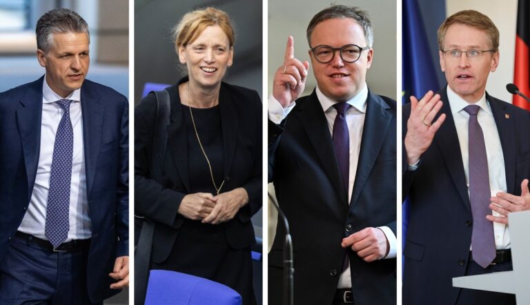 CDU-Politiker gegen Unvereinbarkeitsbeschluß: Kanzleramtsminister Thorsten Frei, Bildungsministerin Karin Prien sowie die Ministerpräsidenten Mario Voigt (Thüringen) und Daniel Günther (Schleswig-Holstein) wollen mit der Linken kooperieren.