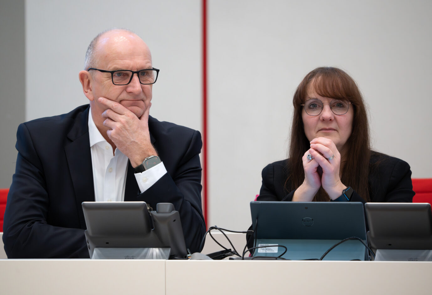Brandenburgs Ministerpräsident Dietmar Woidke und Innenministerin Katrin Lange: vom Verfassungsschutz nicht informiert