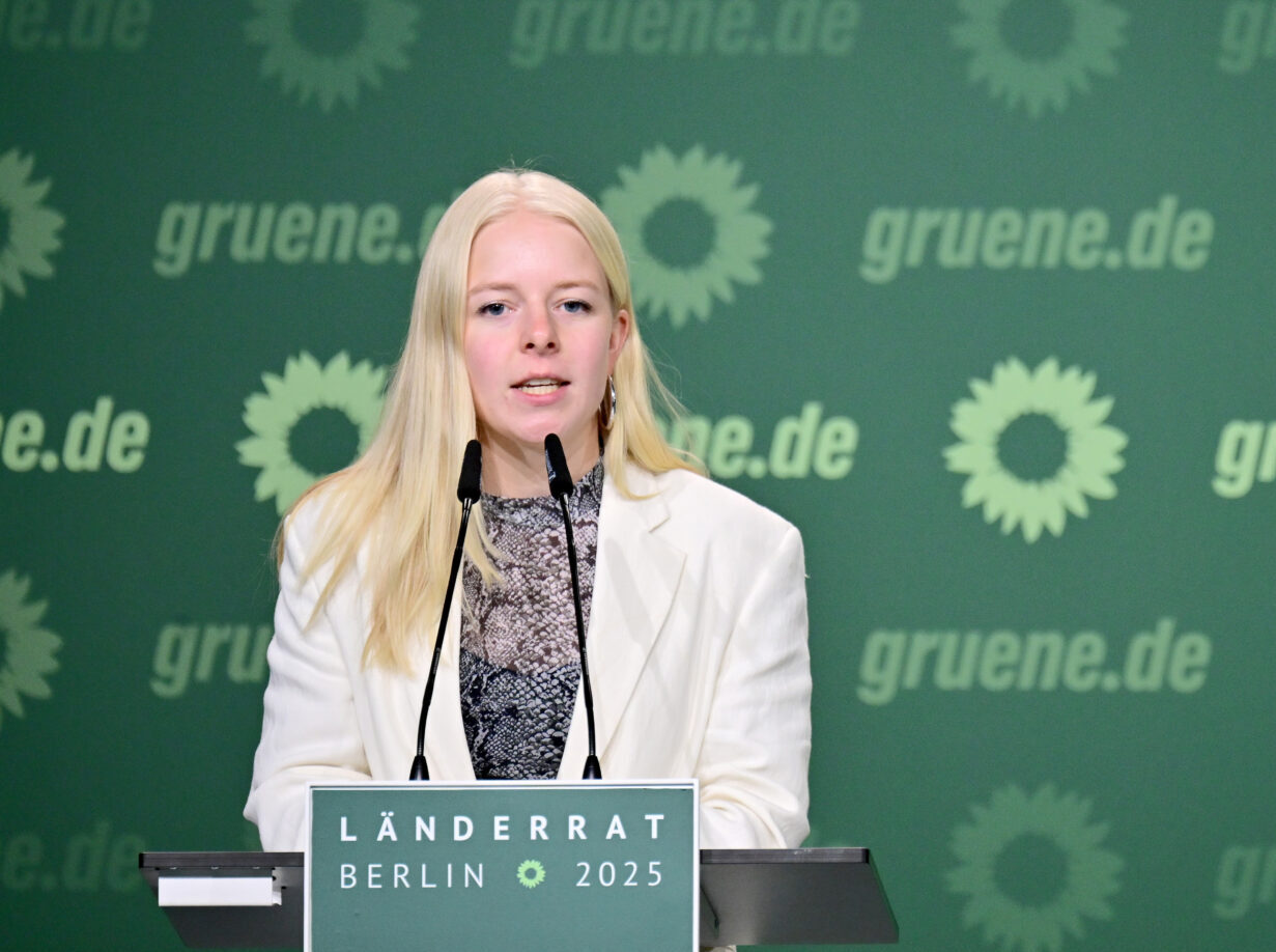 Grüne-Jugend-Chefin Jette Nietzard: „Ich besitze diesen Pulli als Privatperson“