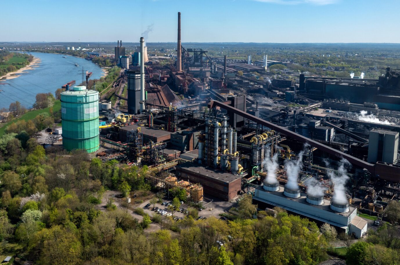 Aus und vorbei: Stahlwerk von Thyssenkrupp in Duisburg.