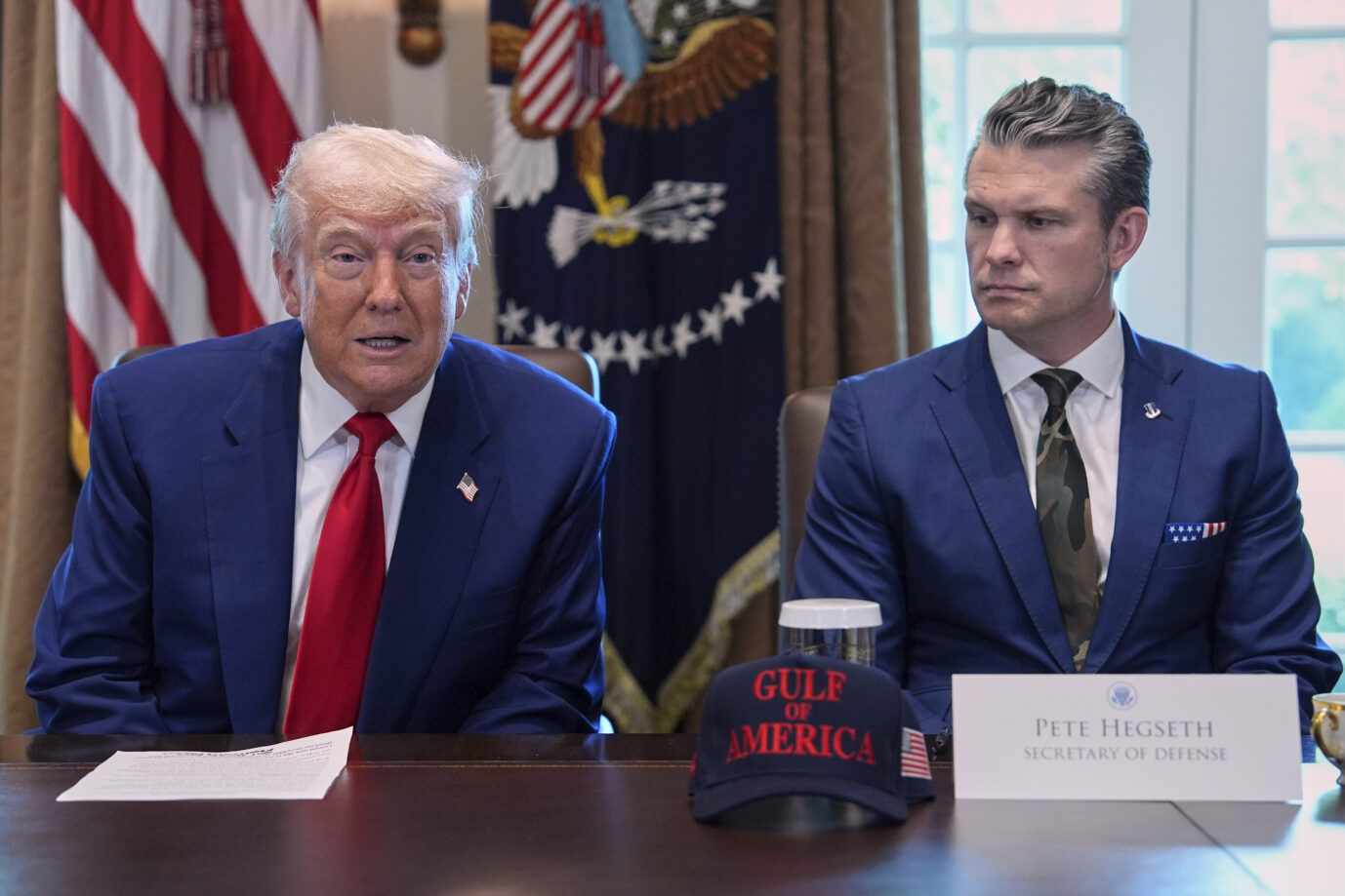 Die US-Regierung will alle Transpersonen aus dem Militärdienst entlassen. Donald Trump und Pete Hegseth sind sich einig.
