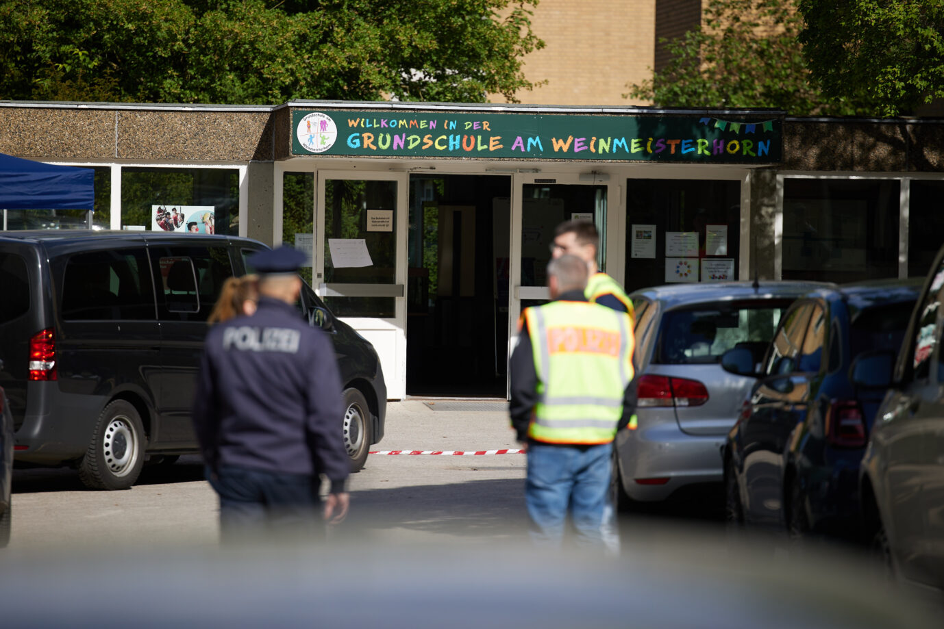 Die Berliner Grundschule, an der am Montag ein 13jähriger einen 11jährigen mit einem Messer attackierte und schwer verletzte.