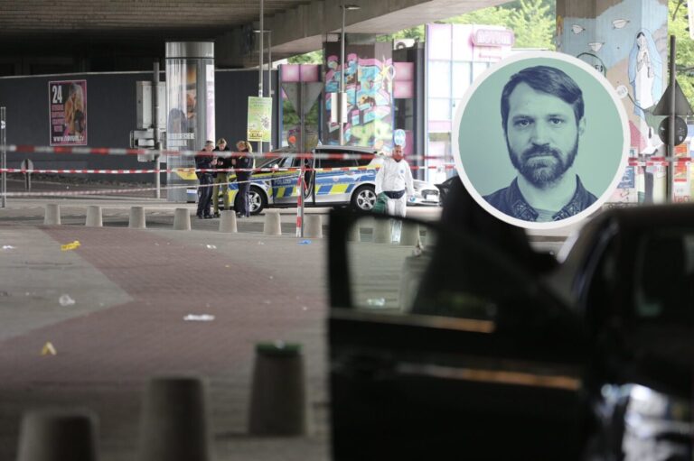 Tatort in Bielefeld: Syrer sticht zu. Foto: picture alliance/dpa/Christian Müller TV | Christian Müller. Ist das die neue deutsche Härte?