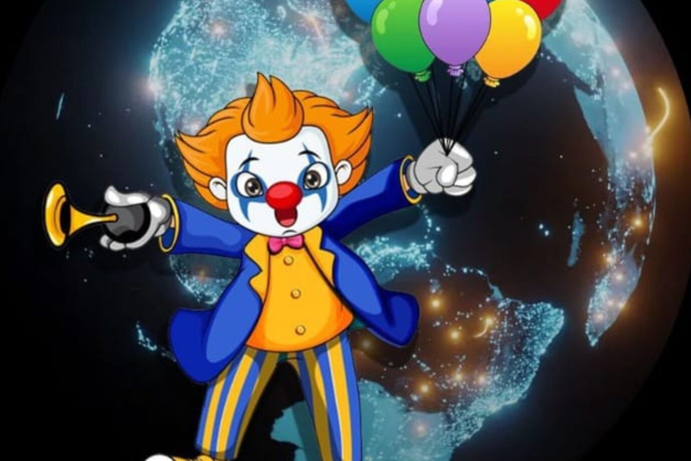 Das Bild zeigt ein Profilbild des YouTubers „Clownswelt“.