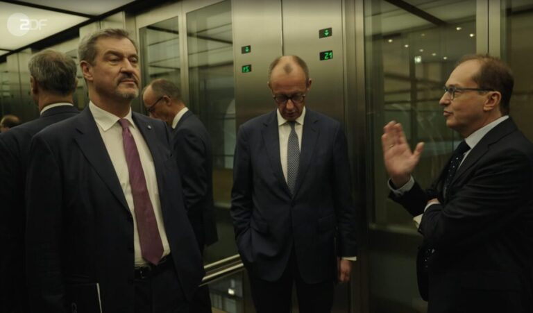 Die ZDF-Doku "Inside CDU" will intime Einblicke liefern, wie durch Fahrstuhlgespräche der Parteispitze.