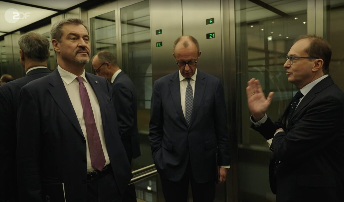Die ZDF-Doku "Inside CDU" will intime Einblicke liefern, wie durch Fahrstuhlgespräche der Parteispitze.