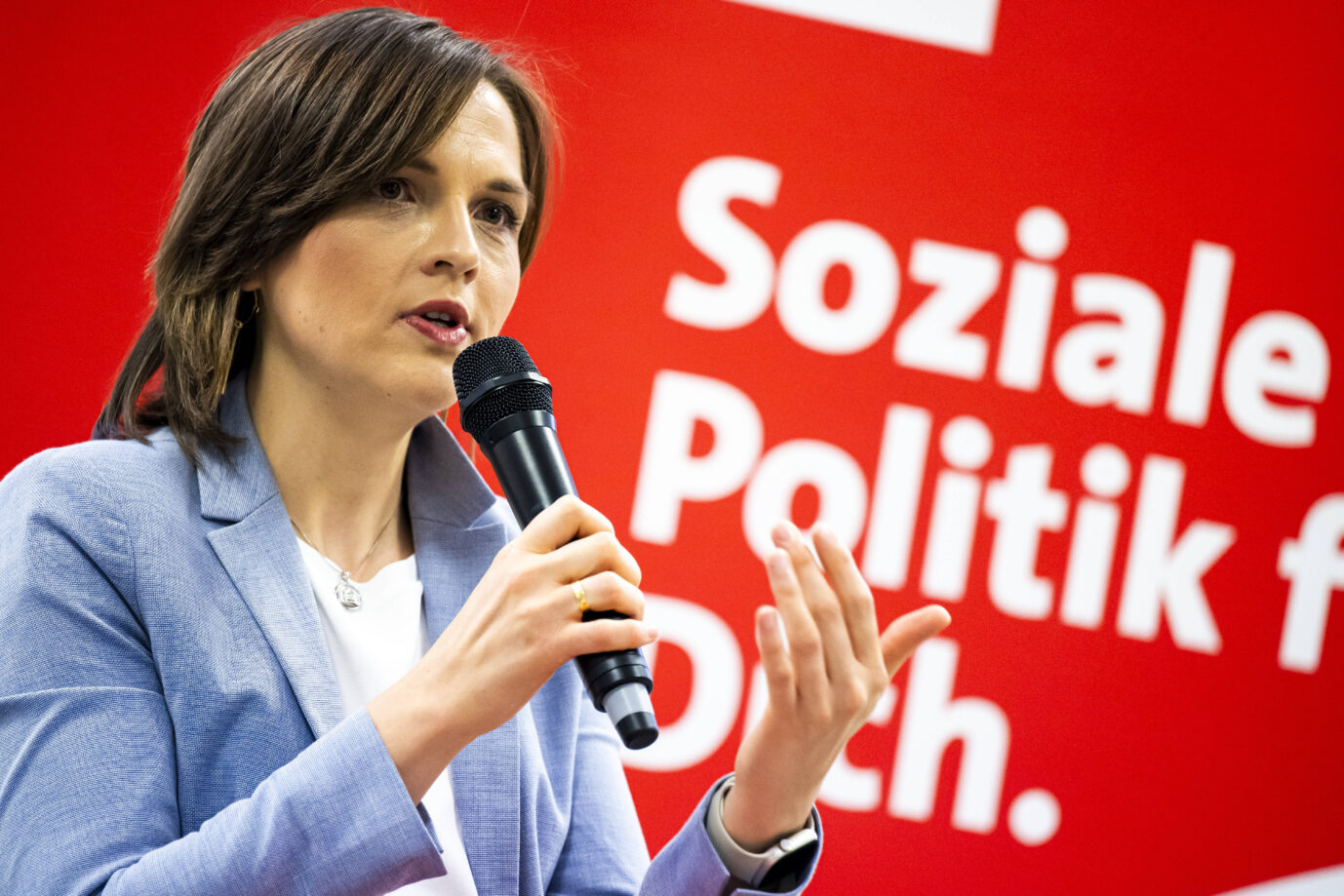 Das Bild zeigt die neue Ostbeauftragte der Bundesregierung, Elisabeth Kaiser von der SPD.