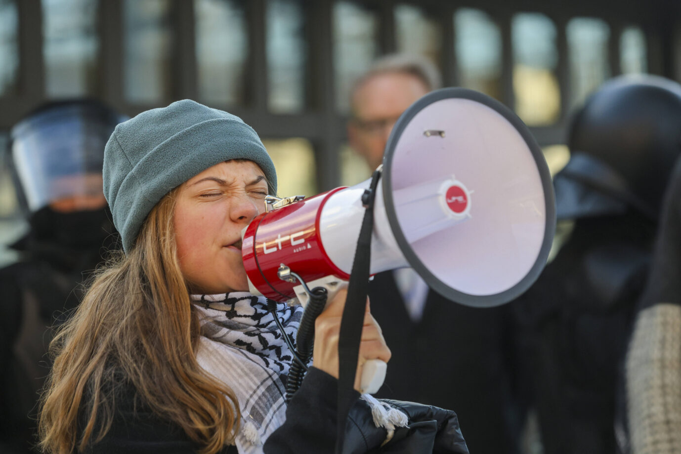 Früher schwänzte sie die Schule um das Klima zu retten. Jetzt hetzt sie gegen Israel: Greta Thunberg. Foto: IMAGO / NTB