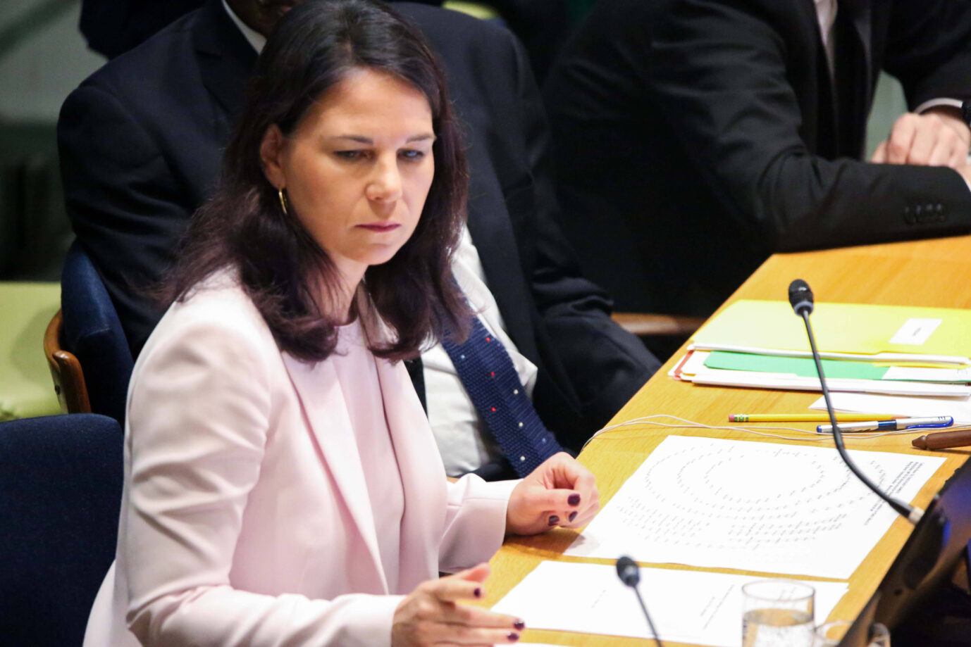 Geriet in New York mit dem UN-Botschafter Rußlands in Streit: Ex-Außenministerin Annalena Baerbock. Foto: IMAGO / ZUMA Press Wire