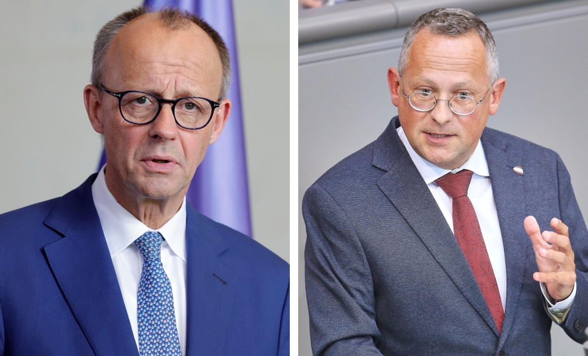 Auf die Fragen zu den NGOs erhält der AfD-Abgeordnete Peter Felser (AfD) fast dieselben Antworten wie einst Friedrich Merz.