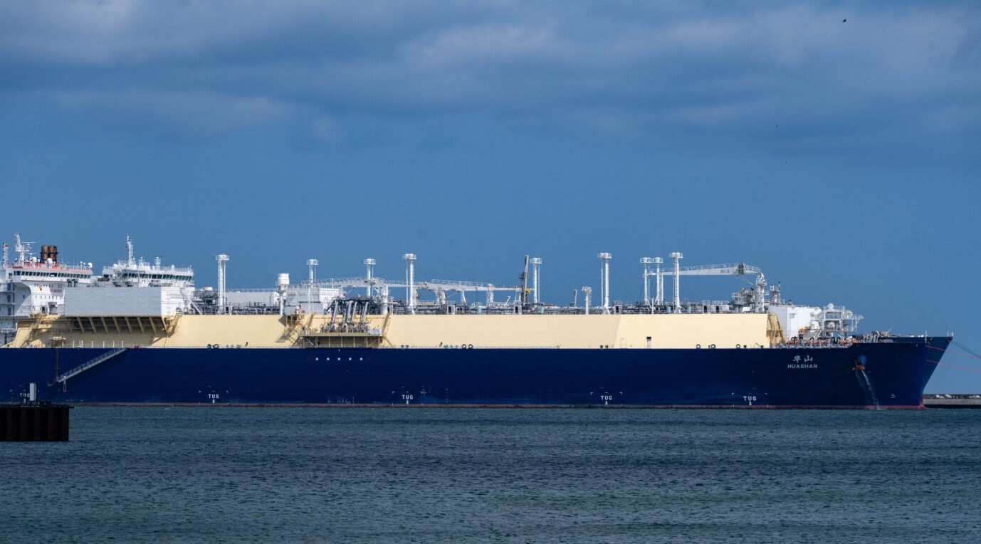 Mit riesigen LNG-Tankern will sich die EU vom russischen Erdgas lösen.