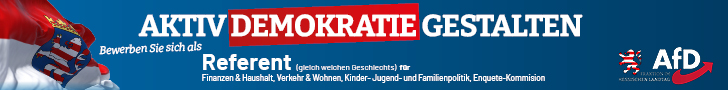 Stellenangebote, AfD Fraktion Hessen, Referenten