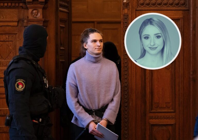 Der Thüringer Simeon T.: Ihm werden politisch motivierte Gewalttaten vorgeworfen Foto: picture alliance / ASSOCIATED PRESS | Denes Erdos