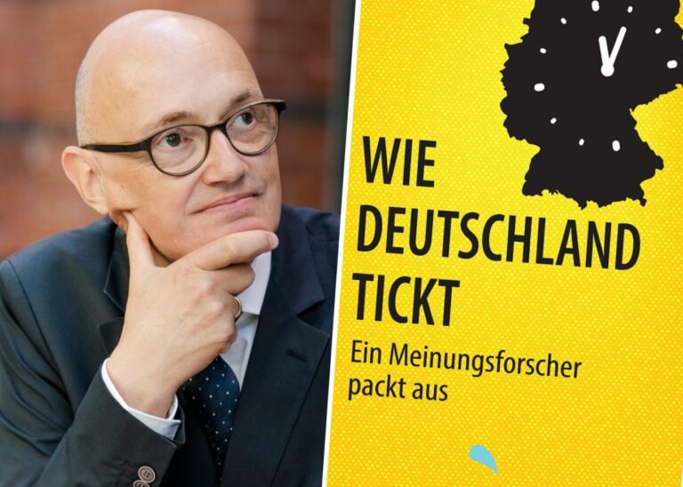 Demoskop und Chef des Meinungsforschungsinstituts Insa Hermann Binkert, Titel seines Buchs „Wie Deutschland tickt. Ein Meinungsforscher packt aus“ (Fontis-Verlag). Foto: Insa & Fontis