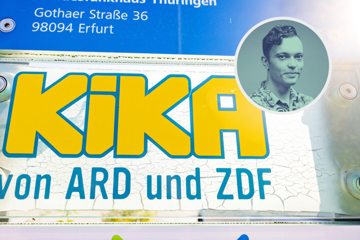 Das Bild zeigt das Logo von Kika. Kika ist Teil des Rundfunks. Klima ist ein Thema.