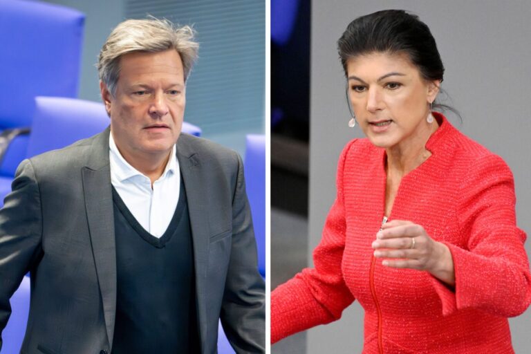 Robert Habeck und Sahra Wagenknecht