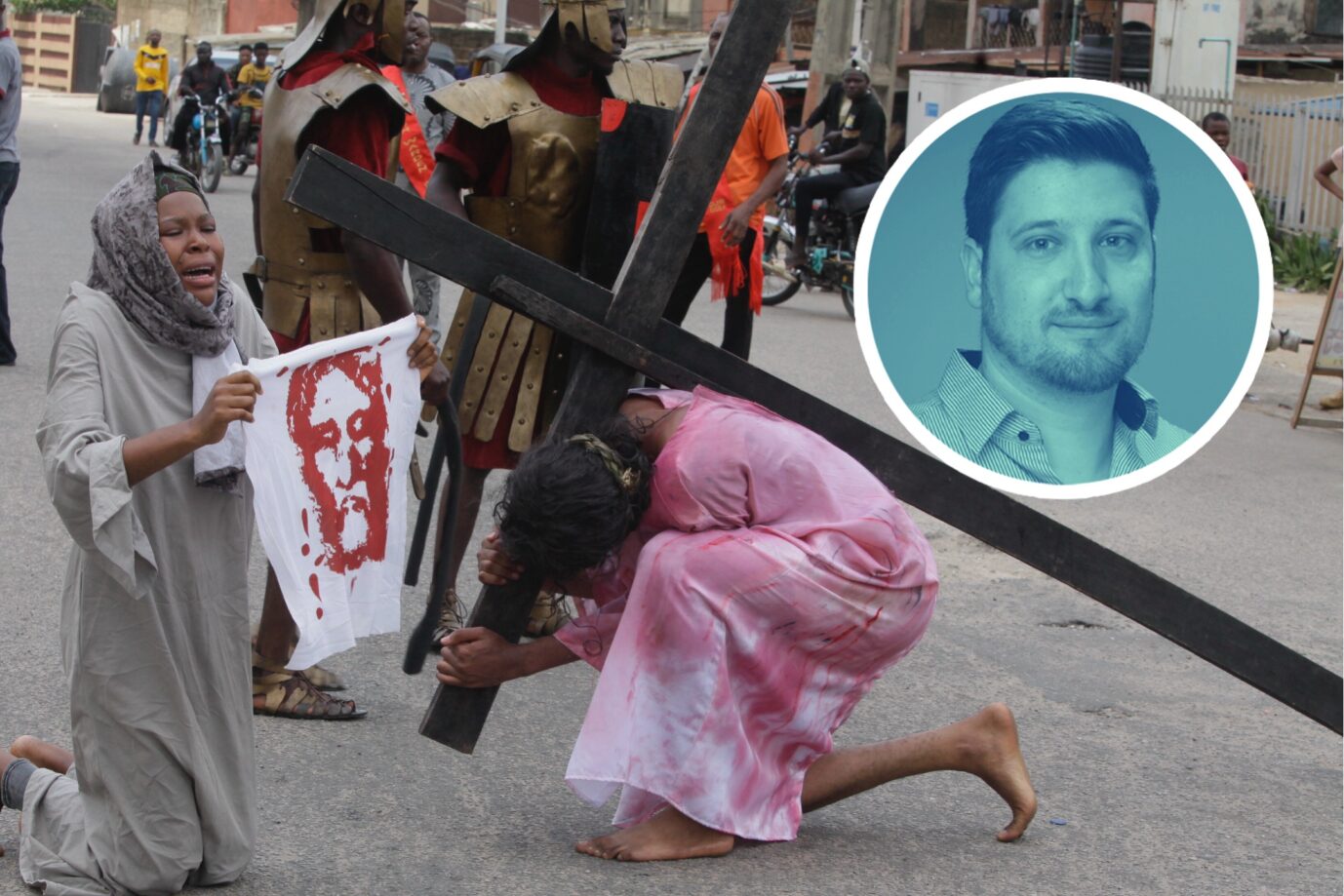 Ein Kreuzweg in der nigerianischen Stadt Lagos: Hier bedrohen islamistische Milizen die örtlichen Christen. Damit machen sie Christenverfolgung. (Themenbild)