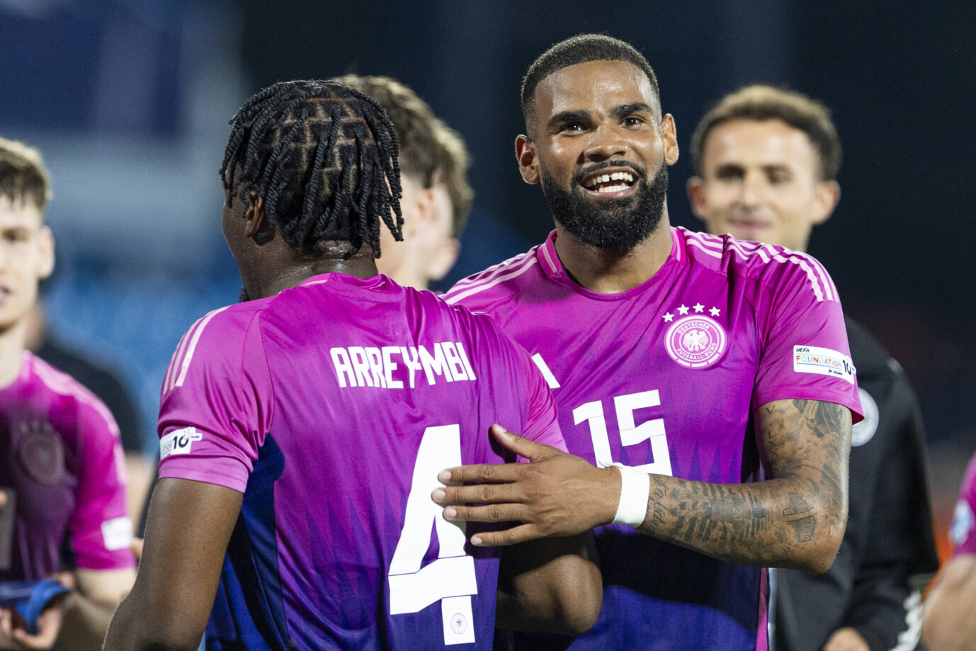 Ihnen kommt kein Schwein auf den Teller: Deutschlands U21-Mannschaft. Bild: IMAGO / Beautiful Sports