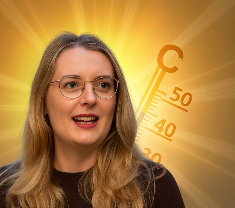 Will Unternehmen zum Hitzeschutz verpflichten: Katharina Dröge, Bundestagsfraktionsvorsitzende der Grünen. Foto: picture alliance/dpa | Michael Kappeler / Pixabay