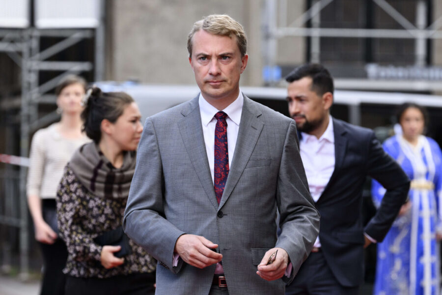 Das Bild zeigt Morten Messerschmidt, einen Politiker aus Dänemark.