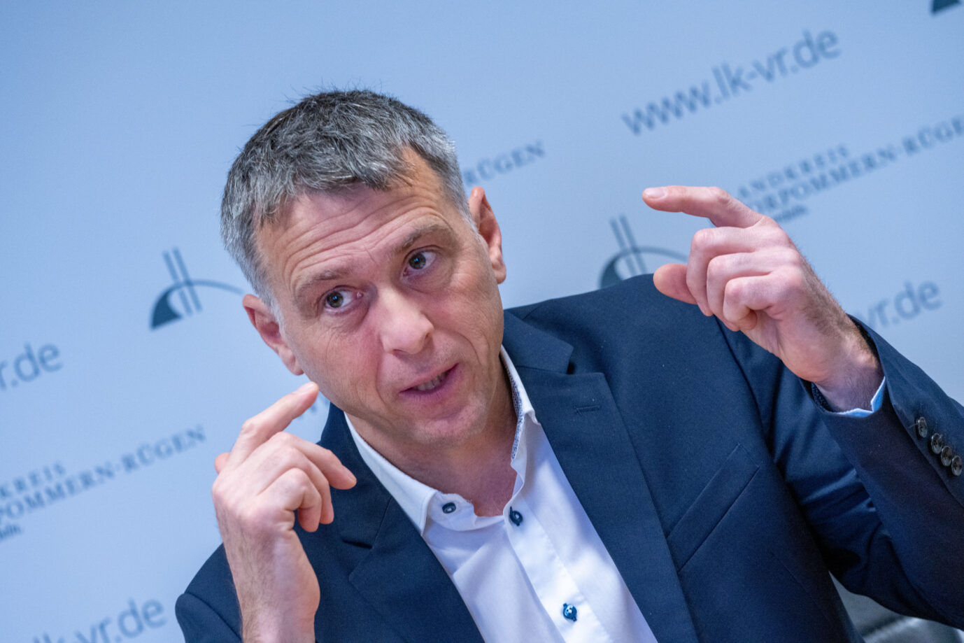 Landrat Stefan Kerth, der bei der Wahl im Mai von der CDU unterstützt wurde