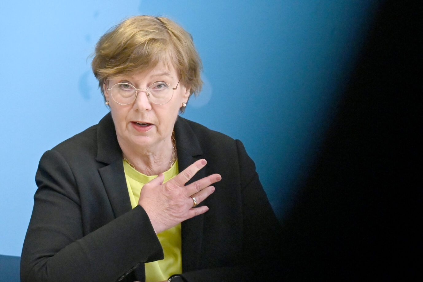 Will dem Verfassungsschutz künftig mehr Rechte einräumen: Sabine Sütterlin-Waack (CDU), Innenministerin Schleswig-Holsteins. Foto: picture alliance/dpa | David Hammersen