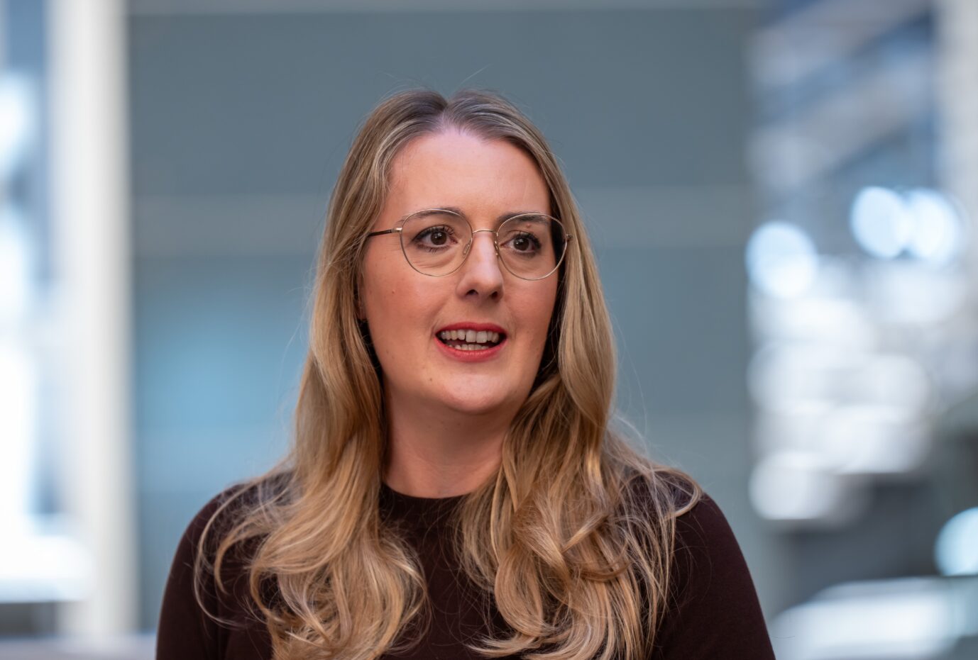 Will Unternehmen zum Hitzeschutz verpflichten: Katharina Dröge, Bundestagsfraktionsvorsitzende der Grünen. Foto: picture alliance/dpa | Michael Kappeler