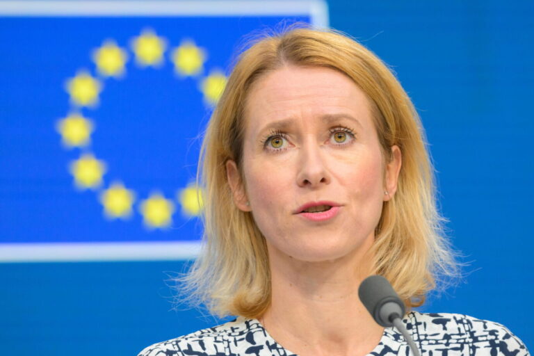 EU-Außenkommissarin Kaja Kallas zu den neuen Sanktionen: „Wir werden die Kosten weiter nach oben treiben, damit ein Ende der Aggression für Moskau der einzige Ausweg wird.“ (Themenbild)