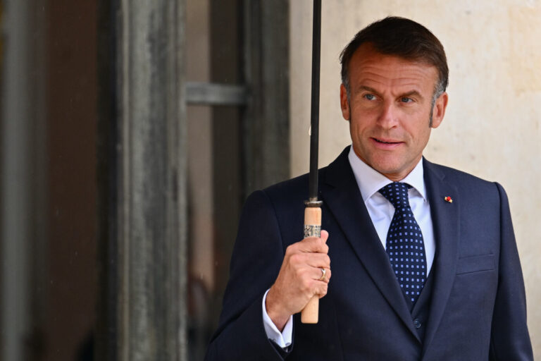 Will als erster Staatschef eine großen westlichen Landes Palästina anerkennen: Frankreichs Präsident Emmanuel Macron. Foto: picture alliance/dpa/MAXPPP | Julien Mattia / Le Pictorium