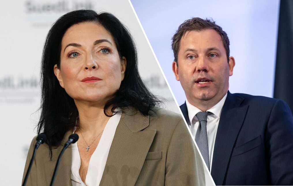 Wirtschaftsministerin Katherina Reiche (CDU) und Finanzminister Lars Klingbeil SPD: Es brodelt im Kabinett Foto: picture alliance/dpa | Michael Kappeler u. HMB Media | Heiko Becker/JF-Collage