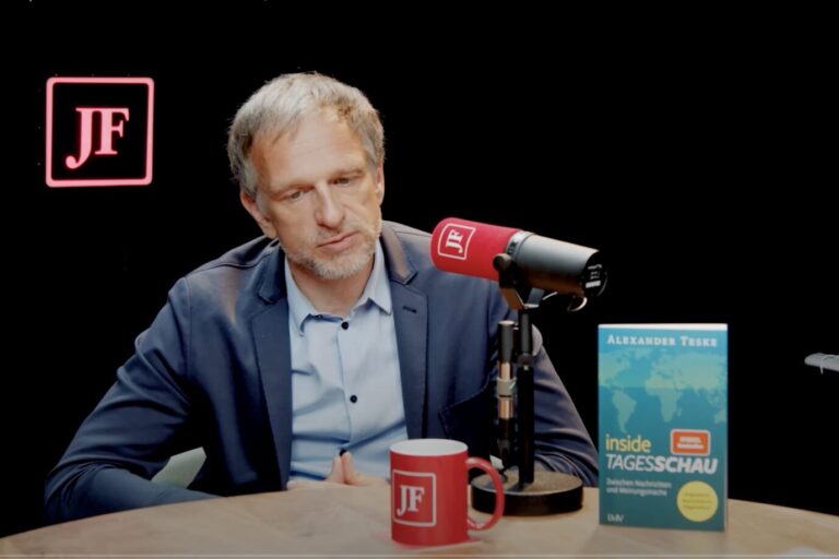 Das Bild zeigt den Ex-ARD-Journalisten Alexander Teske.