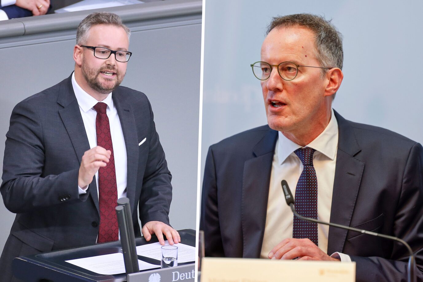 Sebastian Münzenmaier (AfD) und Innenminister von Rheinland-Pfalz Michael Ebling (SPD). Ein Berufsverbot im öffentlichen Dienst wird nicht ausgeschlossen.