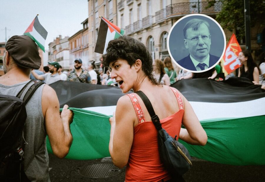 Linke und Pro-Palidemonstranten eint ihre Abneigung gegen Israel; spielt der Holocaust noch eine Rolle dabei (Symbolbild)?