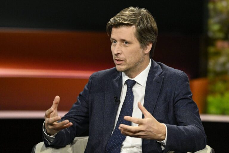 IfW-Präsident Moritz Schularick bei Markus Lanz. Der Volkswirt pocht auf mehr Rüstungsausgaben.
