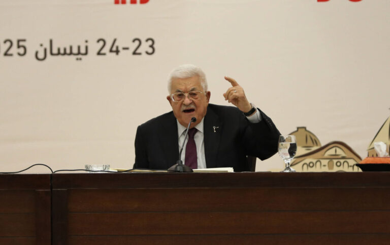 Präsident „Palästinas“: Mahmud Abbas