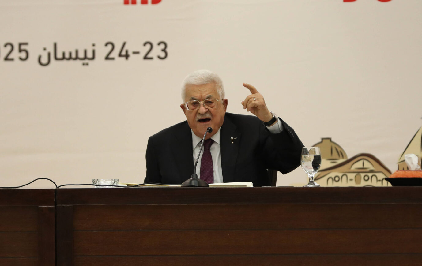 Präsident „Palästinas“: Mahmud Abbas