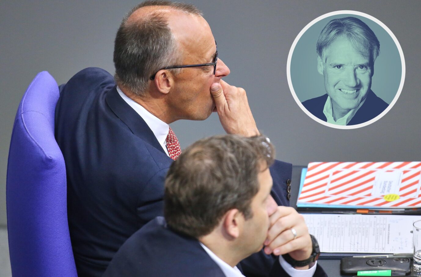 Schon nach hundert Tagen im Allzeittief: Bundeskanzler Friedrich Merz und sein Vize, Finanzminister Lars Klingbeil (SPD).
