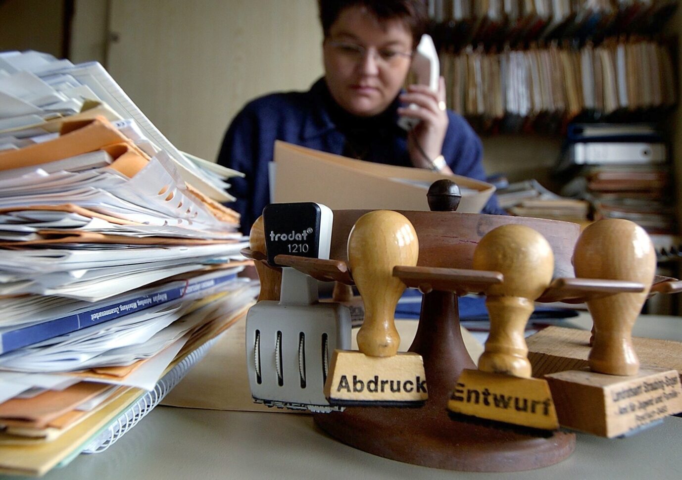 Blick in eine deutsche Beamtenstube: „Die Leute können nicht mehr“.