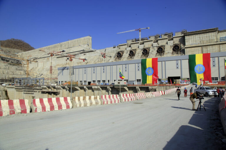 Die Bauarbeiten am Großen Äthiopischen Renaissance-Staudamm: Darin sieht Ägypten vor allem eine Bedrohung für die heimische Landwirtschaft. (Themenbild)
